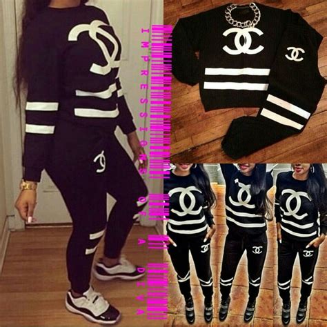 chanel joggers price|coco chanel jogging suit.